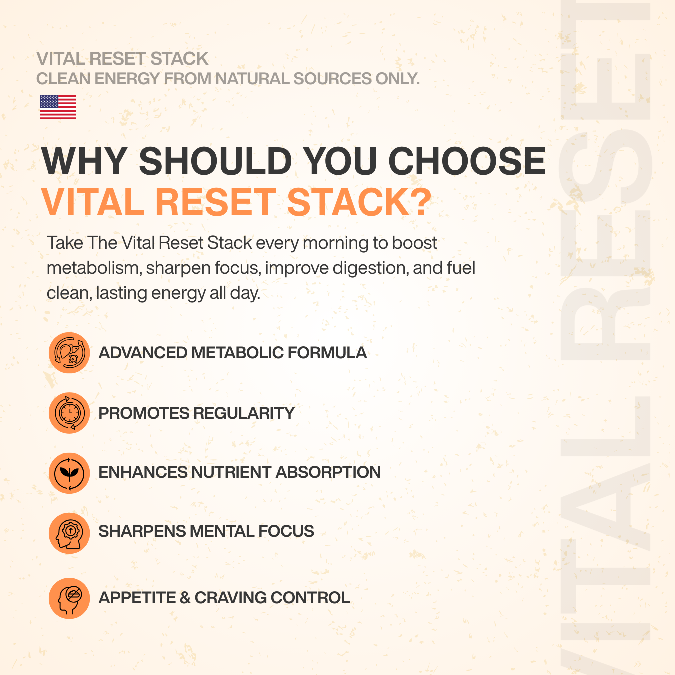 Vitalized Reset Stack